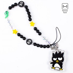 Accessories Sanrio Badtz-maru Beaded Charm Mobile Phone Wrist Straps Saudi Arabia | IK4728530