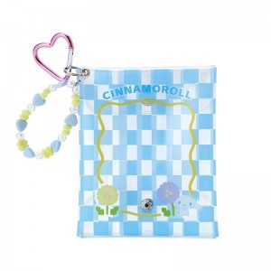 Accessories Sanrio Cinnamoroll Clear Snap Mini (Pastel Check Series) Keychain Saudi Arabia | RC4956032
