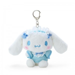 Accessories Sanrio Cinnamoroll Plush Mascot (Sky Blue Series) Keychain Saudi Arabia | CK9164703