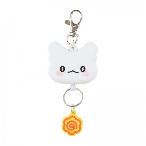 Accessories Sanrio Hanamaruobake Bestie Face Reel Keychain Saudi Arabia | ZJ3578610
