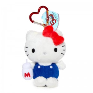 Accessories Sanrio Hello Kitty 50th Anniversary Plush Mascot (1974) Keychain Saudi Arabia | DI7018429