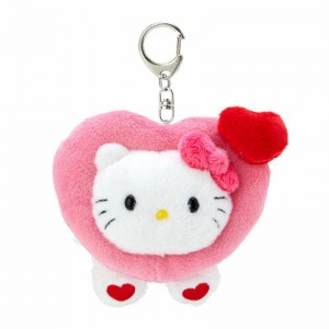 Accessories Sanrio Hello Kitty Plush Mascot (Big Heart Series) Keychain Saudi Arabia | GT7853920