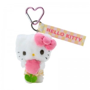 Accessories Sanrio Hello Kitty Plush Mascot (Pastel Check Series) Keychain Saudi Arabia | JL0819354
