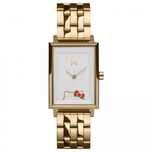 Accessories Sanrio Hello Kitty x MVMT Signature Square (Yellow Gold) Watch Saudi Arabia | TZ2907548