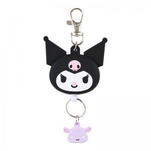 Accessories Sanrio Kuromi Bestie Face Reel Keychain Saudi Arabia | GS7298643