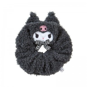 Accessories Sanrio Kuromi Cozy Plush (Gingham Bow) Scrunchie Saudi Arabia | GD1582906