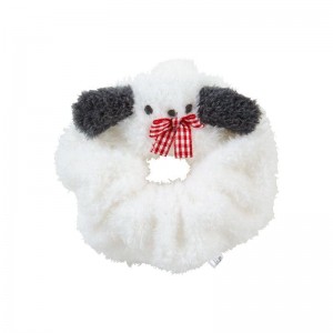 Accessories Sanrio Pochacco Cozy Plush (Gingham Bow) Scrunchie Saudi Arabia | TP7981230