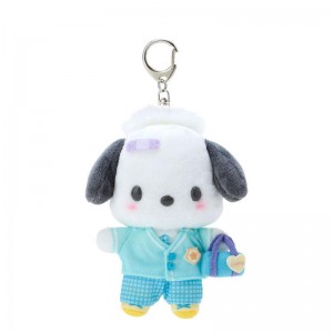 Accessories Sanrio Pochacco Plush Mascot (Sanrio Academy Series) Keychain Saudi Arabia | HY6372580