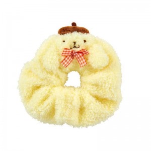 Accessories Sanrio Pompompurin Cozy Plush (Gingham Bow) Scrunchie Saudi Arabia | TH0517943