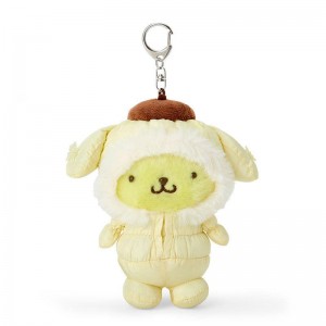 Accessories Sanrio Pompompurin Plush Mascot (Winter Snowsuit Series) Keychain Saudi Arabia | VM3910287