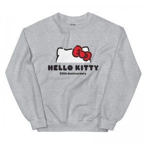 Apparel Sanrio Hello Kitty 50th Anniversary Classic Crewneck Sweatshirt Saudi Arabia | DE0416798