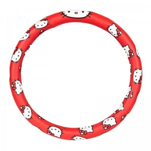 Apparel Sanrio Hello Kitty Classic Red SteeWheel Cover Tee Saudi Arabia | UO7891032