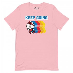 Apparel Sanrio Hello Kitty Keep Going (Pink) T-Shirt Saudi Arabia | AK6489027
