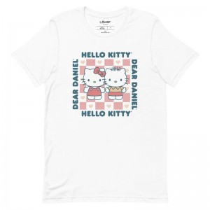 Apparel Sanrio Hello Kitty & Dear Daniel Checkerboard Tee Saudi Arabia | HY1253094