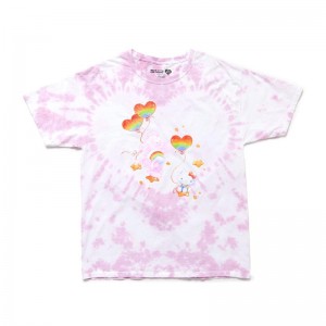 Apparel Sanrio Hello Kitty x Care Bears Tie-Dye Glitter Tee Saudi Arabia | KR9174638