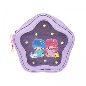 Bags Sanrio LittleTwinStars Mesh Zipper (Furry Friends Series) Pouch Saudi Arabia | IB9287103