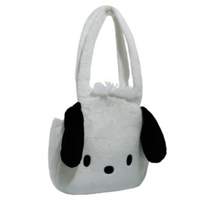 Bags Sanrio Pochacco Face Plush Tote Saudi Arabia | QG0364895