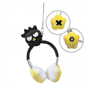 Sanrio Characters Sanrio Badtz-maru Plush Headphones Bag Charm Saudi Arabia | EX7568943