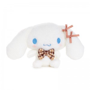 Sanrio Characters Sanrio Cinnamoroll 7" Plush (Mocha Check Series) Plushies Saudi Arabia | OU7290861