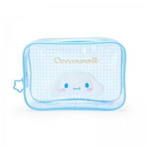 Sanrio Characters Sanrio Cinnamoroll Clear Grid Zipper Pouch Saudi Arabia | TS6832974