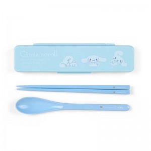Sanrio Characters Sanrio Cinnamoroll Everyday & Spoon Set Chopsticks Saudi Arabia | DU9107423