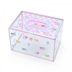 Sanrio Characters Sanrio Clear (Pastel Check Series) Storage Case Saudi Arabia | CB3269104