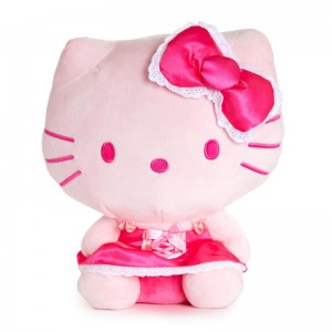 Sanrio Characters Sanrio Hello Kitty 12” Plush (Super Pink Series) Plushies Saudi Arabia | VP7280931