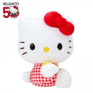 Sanrio Characters Sanrio Hello Kitty 50th Anniv. Plush Mascot (Red Gingham) Plushies Saudi Arabia | IJ4652137