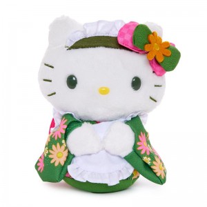 Sanrio Characters Sanrio Hello Kitty 6" Plush (Matcha Sweets Series) Plushies Saudi Arabia | OF1957206