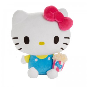Sanrio Characters Sanrio Hello Kitty 8" Plush (Popcorn Friends Series) Plushies Saudi Arabia | WB2658374