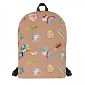 Sanrio Characters Sanrio Hello Kitty Adventure Camp All-Over Print Backpack Saudi Arabia | HB3457829