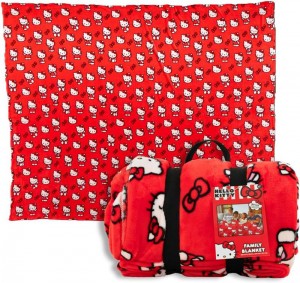 Sanrio Characters Sanrio Hello Kitty Always Red Cozy Throw Blanket Saudi Arabia | WN0146732