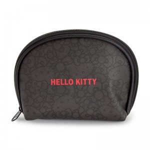 Sanrio Characters Sanrio Hello Kitty Black Zipper (High Impact Series) Pouch Saudi Arabia | AP1589062