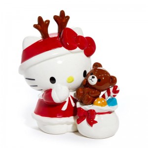 Sanrio Characters Sanrio Hello Kitty Ceramic Holiday Teddy Bear Figurine Saudi Arabia | BR2354167