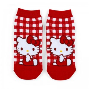 Sanrio Characters Sanrio Hello Kitty Checkered Ankle Socks Saudi Arabia | UT0945261