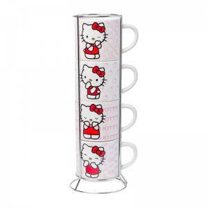 Sanrio Characters Sanrio Hello Kitty Expressions 5-Piece Ceramic Stack Mug Saudi Arabia | IP5872943