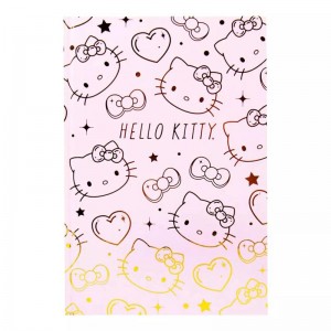 Sanrio Characters Sanrio Hello Kitty Gold Foil Hardcover Journal Journal Saudi Arabia | ZY0431786