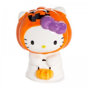 Sanrio Characters Sanrio Hello Kitty Halloween Trick or Treat Ghost Ceramic Figurine Saudi Arabia | QO5468371