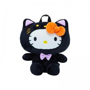Sanrio Characters Sanrio Hello Kitty Halloween Black Cat Plush Backpack Saudi Arabia | AX4980652