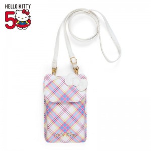 Sanrio Characters Sanrio Hello Kitty (Hello Kitty Dress Tartan Series) Phone Bag Saudi Arabia | RO5041932