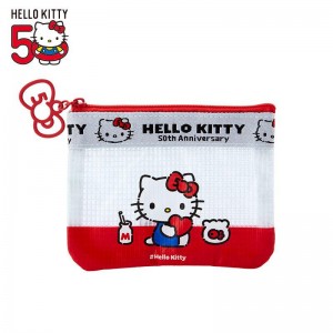 Sanrio Characters Sanrio Hello Kitty Mini Flat (Hello, Everyone! Series) Pouch Saudi Arabia | EV9436057