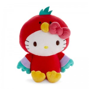 Sanrio Characters Sanrio Hello Kitty Parrot 7" Plush (Tropical Animal Series) Plushies Saudi Arabia | DT2954617