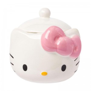 Sanrio Characters Sanrio Hello Kitty Pink Bow Ceramic Storage Jar Storage Jar Saudi Arabia | UT6930742
