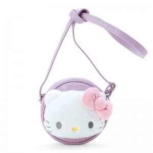 Sanrio Characters Sanrio Hello Kitty Plush Round Crossbody Bag Saudi Arabia | VQ7863941