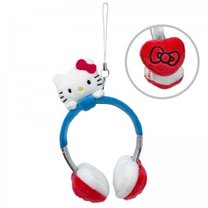 Sanrio Characters Sanrio Hello Kitty Plush Headphones Bag Charm Saudi Arabia | ZX3820416
