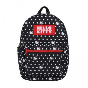 Sanrio Characters Sanrio Hello Kitty Polka Dot Classic Backpack Saudi Arabia | ZL0296537