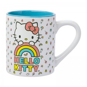 Sanrio Characters Sanrio Hello Kitty Rainbow Glitter Ceramic Mug Saudi Arabia | ML4572961