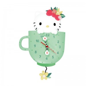 Sanrio Characters Sanrio Hello Kitty Tea Time Wall Clock Saudi Arabia | QV8609274