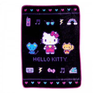 Sanrio Characters Sanrio Hello Kitty Throw (Retro Pixel Series) Blanket Saudi Arabia | KN4831790