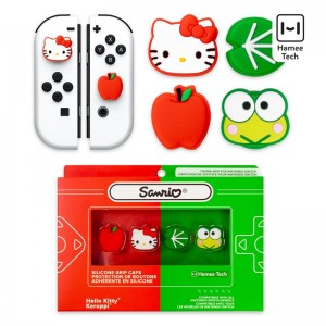 Sanrio Characters Sanrio Hello Kitty and Friends Switch Grips (Hello Kitty + Keroppi) Caps Saudi Arabia | YX5196320